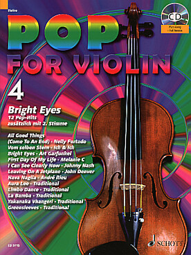 Illustration pop for violin v. 4 : bright eyes