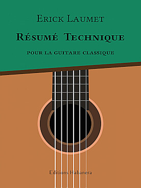 Illustration de Résumé technique pour la guitare classique (niveau cycle 2, 3, supérieur)