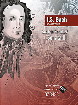 Illustration bach js six trio sonatas : sonata iii