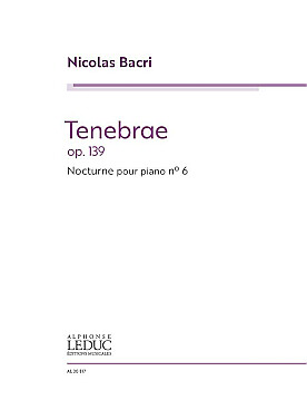 Illustration bacri tenebrae - nocturne op. 139/6