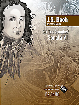 Illustration bach js six trio sonatas : sonata vi