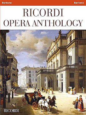 Illustration ricordi opera anthology baryton