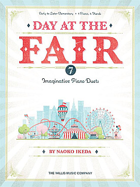 Illustration de Day at the fair : 7 imaginative piano duets