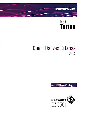 Illustration de Cinco danzas gitanas op. 55 (conducteur + parties séparées)