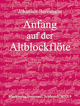 Illustration bornmann anfang auf der altblockflote