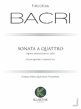 Illustration bacri sonata a quattro op. 142a