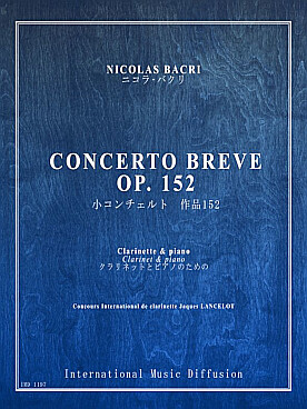 Illustration bacri concerto breve op. 152