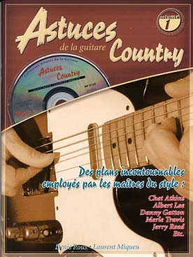 Illustration de ASTUCES de la guitare country, ancienne édition avec CD