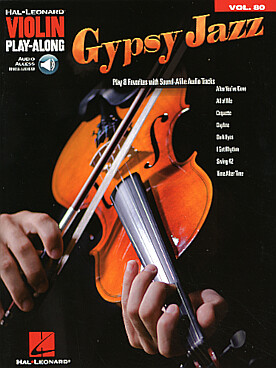 Illustration violin play along vol.80  gypsy jazz