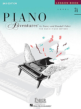 Illustration de Piano Adventures : Lesson book - Level 3A