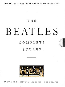 Illustration de Complete scores : bass, drums, guitar & vocal of 210 titles