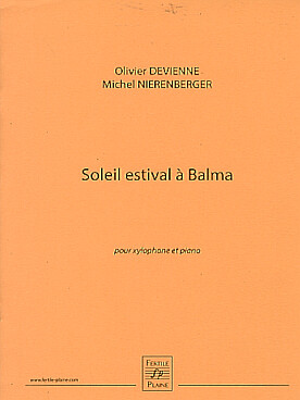 Illustration de Soleil estival à Balma pour xylophone et piano