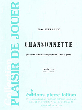Illustration de Chansonnette