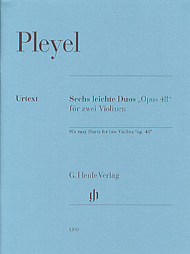 Illustration pleyel 6 petits duos op. 48