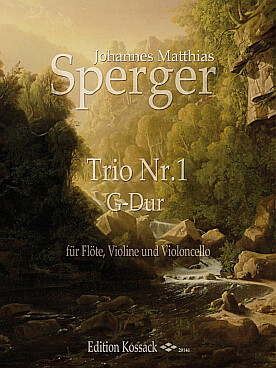 Illustration sperger trio n° 1 en sol maj