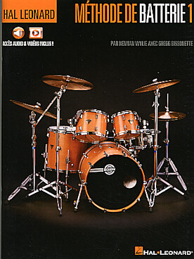 Illustration de MÉTHODE DE BATTERIE HAL LEONARD - Vol. 1 : pour tous batteurs débutants