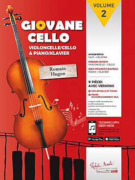 Illustration giovane cello vol. 2 : 9 pieces