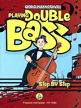 Illustration de Playing double bass step by step