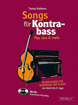 Illustration de Songs für kontrabass : pop, jazz & mehr