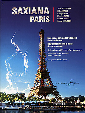 Illustration de SAXIANA PARIS : 6 pièces de compositeurs français du début du 20e siècle