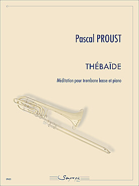 Illustration de Thébaïde : méditation pour trombone basse et piano