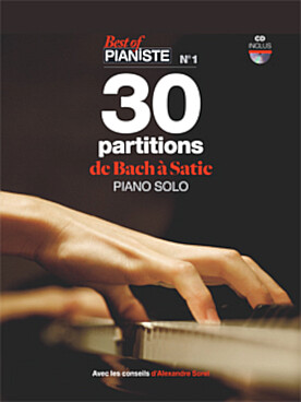 Illustration de BEST OF PIANISTE N° 1 - 30 Partitions de Bach à Satie