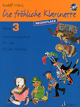 Illustration frohliche klarinette (mauz) vol. 3 + cd