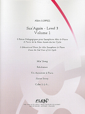 Illustration de Sax' again niveau 3 - Vol. 1
