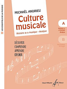 Illustration de Culture musicale - Vol. A : Histoire de la musique, analyse