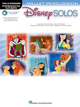 Illustration de DISNEY SOLOS for mallet percussion