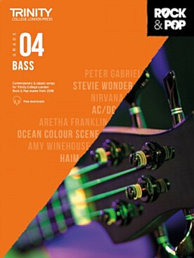 Illustration de TRINITY ROCK & POP BASS 2018  - Grade 4