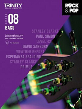 Illustration de TRINITY ROCK & POP BASS 2018  - Grade 8