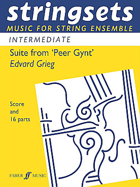 Illustration de Suite (Peer Gynt) pour ensemble à cordes 16 parties