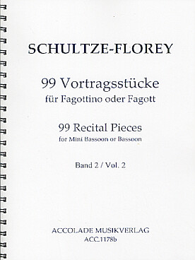 Illustration schultze-florey 99 vortragsstucke vol. 2