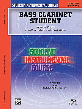 Illustration bass clarinet student level 2