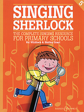 Illustration de Singing Sherlock (méthode pour chœur d'enfants en école primaire, avec 2 CD) - Vol. 5