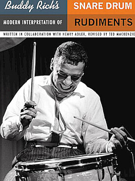 Illustration de BUDDY RICH'S modern interpretation of snare drum rudiments