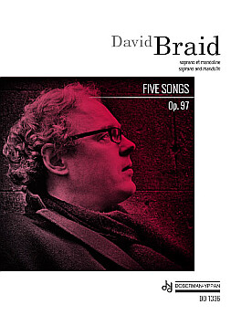 Illustration de Five songs op. 67 pour mandoline et voix