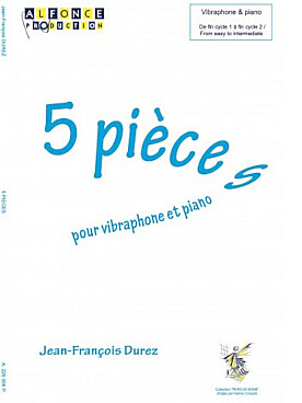 Illustration de 5 Pièces pour vibraphone et piano