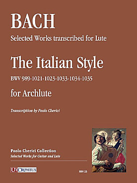 Illustration bach js the italian style