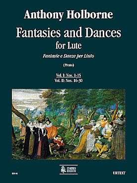 Illustration de Fantasies and dances for lute - Vol. 1 N° 1-15