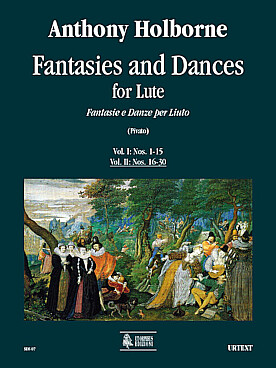 Illustration holborne fantasies & dances lute vol. 2
