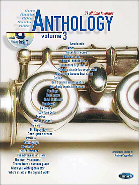 Illustration anthology avec cd vol. 3 flute