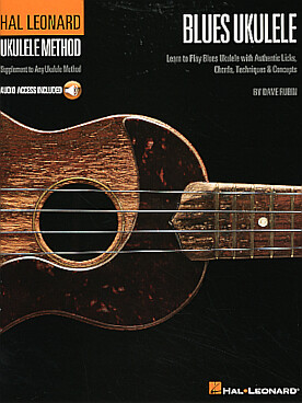Illustration de HAL LEONARD BLUES UKULELE : learn to play blues