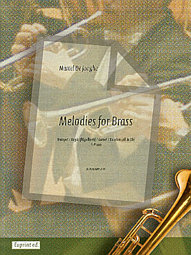 Illustration de Melodies for brass    
