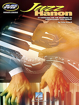 Illustration de JAZZ HANON : 50 exercices pour le pianiste débutant au professionnel