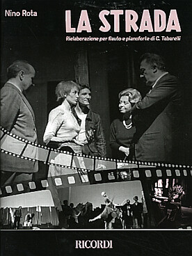 Illustration de La Strada : version révisée de la musique du film retraçant les parties principales de l'intrigue