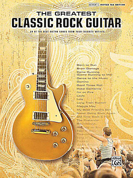 Illustration de THE GREATEST CLASSIC ROCK GUITAR