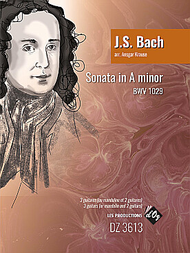 Illustration de Sonate BWV 1029 en la m (original pour viole de gambe)
