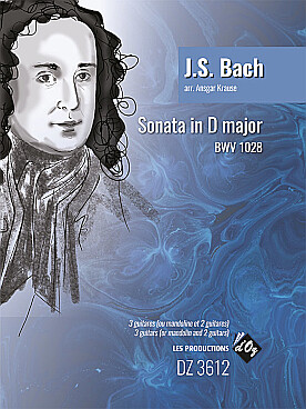 Illustration de Sonate BWV 1028 en ré M (original pour viole de gambe)